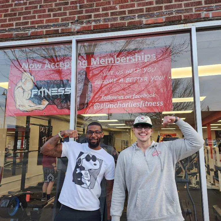 Sage & Charles, founders of Slim Charlie's Fitness